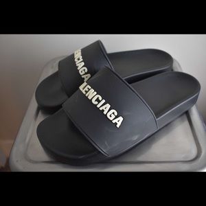 Balenciaga Pool Slides Size 9